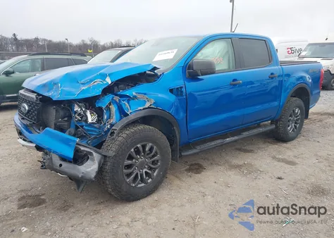 2021 Ford Ranger Xlt from USA, damaged, VIN 1FTER4FH0MLD28927